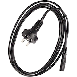 4Cabling IEC C7 Figure 8 Appliance Power Cable Black 10M
