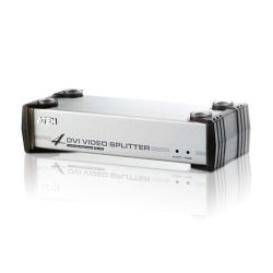 Aten 4-Port DVI Video Splitter w/ Audio - 1920x1200@60Hz