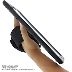 Gumdrop Tablet Hand Strap Designed to attached to the rear of tablets iPads & select cases using a double click velcro ring with 3M adhesive back