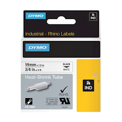 Dymo INDUST Tube Heat SHRNK 19MM WH