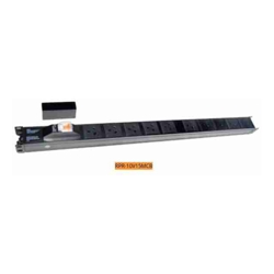 PowerShield RPR-10V15MCB Vertical PDU with 16A Aus Input plug, 10 Aus outlets