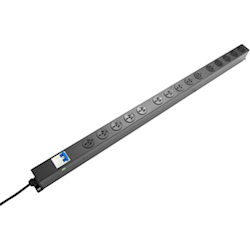 PowerShield RPR-15VMCB Power Distribution Unit Unmanaged 15 Way Vertical PDU with 15 Australian Sockets 10A Input