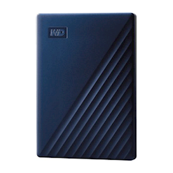 WD My Passport 4TB for Mac Portable External Hard Disk Drive HDD - 2.5 inch, USB 3.0 - Midnight Blue