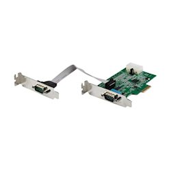 Card 2 Port RS232 Serial Adapter PCIe
