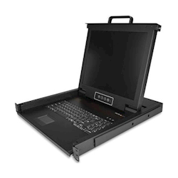 StarTech STARTECH.COM 1 Port 1U VGA KVM CONSOLE 17" LCD USB RACKMOUNT 2YR
