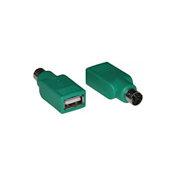 USB to PS2 Adapter. Adapter for converting USB Keyboard to PS2-Port on desktop or notebooks. Compatible with all desktops