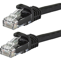 Astrotek Cat6 Cable 50cm - Black Colour Premium RJ45 Ethernet Network LAN UTP Patch Cord 26AWG-CCA PVC Jacket