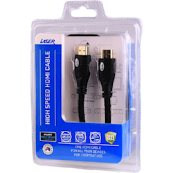 Laser HDMI Cable V2.0 5m Gold 1080p