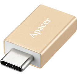 Apacer USB Type-C to USB3.0 Type-A Adapter DA110 - Gold