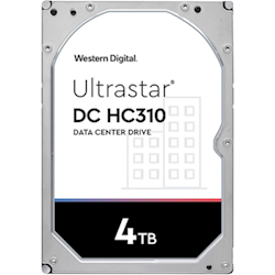 WD 4TB Ultrastar Enterprise 3.5 inch SATA 512N SE DC HC310 256MB Cache 24x7 7200rpm 6Gb/s 5yr Wty