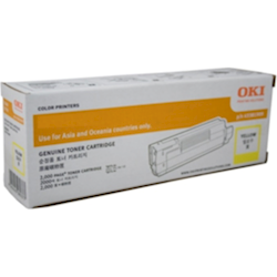 Oki 46507509 Yellow Toner for C612 6K