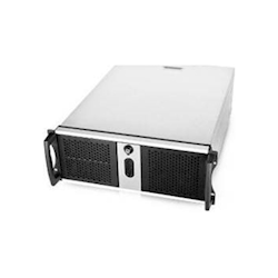 Chenbro Front Security Bezel to Suit RM42300 4RU Case Adds a Steel Lockable Front Panel to the Chassis, which restricts Access to the HDD Bays