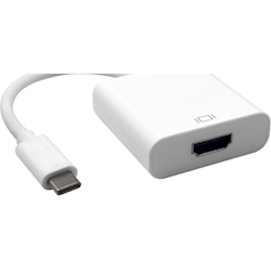 Astrotek Thunderbolt USB 3.1 Type C (USB-C) to HDMI Video Adapter Converter Male to Female for Apple Macbook ChromeBook Pixel White