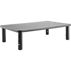 Brateck Metal Monitor Laptop Stand - Black