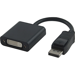 4Cabling 15cm DisplayPort Male DVI Female: Black