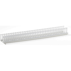 4Cabling Slotted Cable Ducting 2m Length 45 x 45mm: White