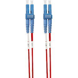 4Cabling 0.5m LC-LC OS1 / OS2 Singlemode Fibre Optic Cable: Red