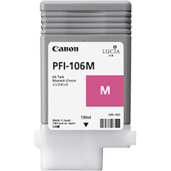 Canon PFI-106M LUCIA EX Magenta Ink for IPF6300, IPF6300S, IPF6350, I