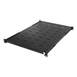 CyberPower CRA50005 19 1U Heavy Duty DEPTH-ADJUSTABLE SHELF, 180LBS (80KG) Capacity, 25 (650MM) DEEP