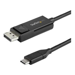 StarTech StarTech.com 3ft (1m) USB C to DisplayPort 1.4 Cable 8K 60Hz/4K Reversible DP to USB-C or USB-C to DP Video Adapter Cable HBR3/HDR/DSC Reversible USB C to DisplayPort 1.4 cable