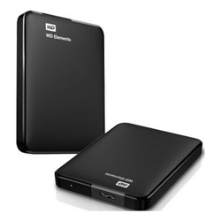 Western Digital WD Elements 5TB USB 3.0 Portable External Hard Drive - Slim Light Durable Shock Proof Black Plug & Play NTFS for Windows 10/8.1/7 2yrs
