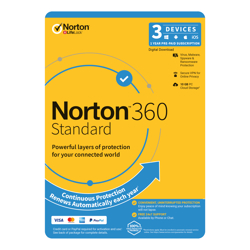 Symantec Norton 360 Standard Empower 10GB AU 1 User 3 Device