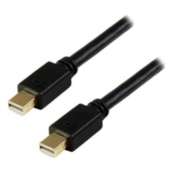 2m Mini DisplayPort Male to Mini DisplayPort Male V:1.2 Cable: Black