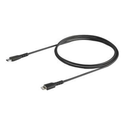 StarTech STARTECH.COM 1M USB-C to LIGHTNING CHARGE/SYNC CABLE DURABLE MFi BLACK 2YR