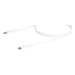StarTech STARTECH.COM 2M USB-C to LIGHTNING CHARGE/SYNC CABLE DURABLE MFi WHITE 2YR