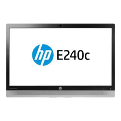 HP E240c 23.8" Full HD IPS Video Conferencing Monitor 1920x1080 16:9HDMI DP VGA 12 Mth Warranty (No Stand) (Refurbished)
