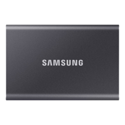 Portable SSD T7, 1TB, Titan Gray, USB3.2, Type-C, R/W(Max) 1,050MB/s, Aluminium Case, 3 Years Warranty MOQ:5