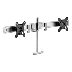 Atdec Atdec AWM Dual Monitor arm solution 460mm articulating arms 400mm Post bolt Black