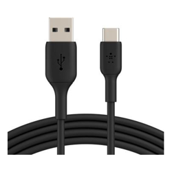 Belkin 2M USB-A to USB-C Charge/Sync Cable Boost Charge Black 2 YRS