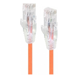 ALOGIC 2M ORANGE ULTRA SLIM CAT6 NETWORK CABLE UTP 28AWG SERIES ALPHA