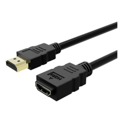 Simplecom CAH305 0.5M High Speed HDMI Extension Cable UltraHD M/F (1.6ft)