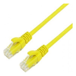 BluPeak 2m Cat6 UTP LAN Cable Yellow-Sold by carton QTY 20 units