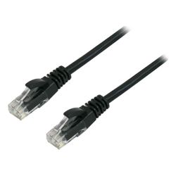 BluPeak 2m Cat6 UTP LAN Cable - Black-Sold by carton QTY 20 units