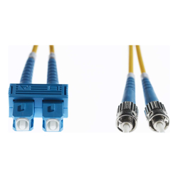 4Cabling 20m SC-ST OS1 / OS2 Singlemode Fibre Optic Cable : Yellow