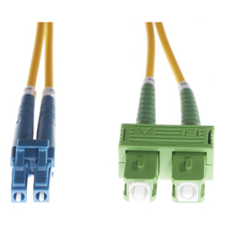 10m LC-SC/APC OS1 / OS2 Singlemode Fibre Optic Duplex Cable