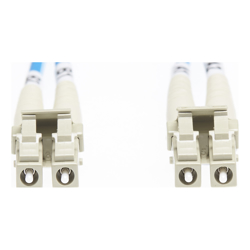 4Cabling 1.5m LC-LC OM4 Multimode Fibre Optic Cable: Blue