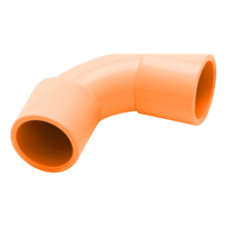 4Cabling 4C | Solid Elbow Orange 20mm 20 Pack