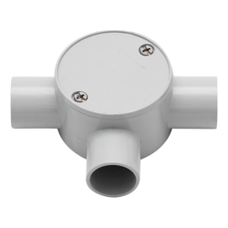 4Cabling 4C | Junction Box 25mm 3 Way 10 Pack