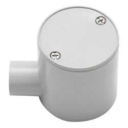 4Cabling 4C | Deep Junction Box 20mm 1 Way 10 Pack