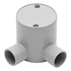 4Cabling 4C | Deep Junction Box 25mm 2 Way Right Angle 10 Pack