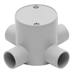 4Cabling 4C | Deep Junction Box 25mm 4 Way 10 Pack