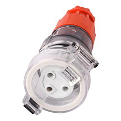 4Cabling 4C | Extension Socket IP66 250V 3 Round Pin 20A