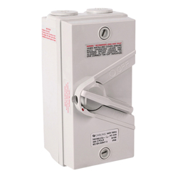 4Cabling 4C | Weatherproof Isolator 3 Pole IP66 440V  35A