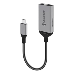 ALOGIC Ultra Combo USB-C to 3.5mm Audio & USB-C Charging Adapter -10cm - MOQ:2
