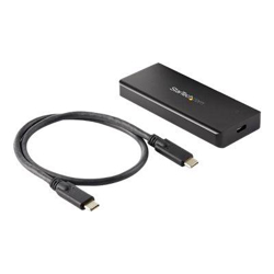StarTech M.2 NVMe PCIe SSD Enclosure Aluminum IP67 Water/Dust Resistant Rugged USB 3.1 Gen 2 (10Gbps) Type-C (M2E1BRU31C)
