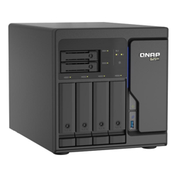 QNAP TS-H686-D1602-8G 6 BAY NAS (NO DISK), Xeon D-1602, 8GB,2.5GbE(4),USB(3),PCIe(2),2YR